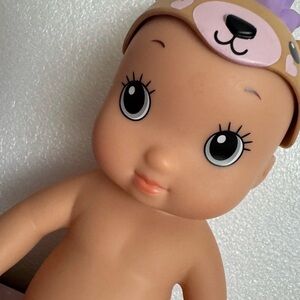 Charming Baby Doll with Animal Hat